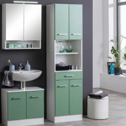 Held RiccaBadezimmer : Spiegelschrank, Waschbeckenunterschrank, Säulenschrank -