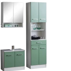 Held RiccaBadezimmer : Spiegelschrank, Waschbeckenunterschrank, Säulenschrank -