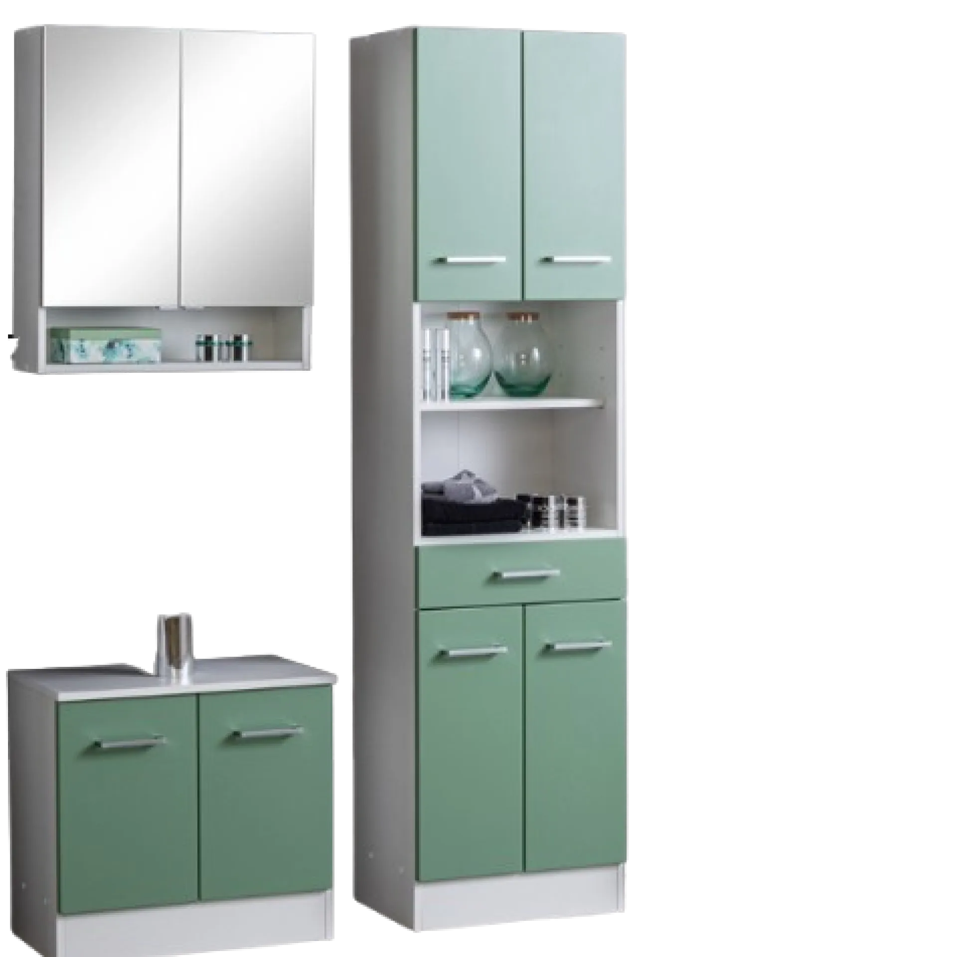 Held RiccaBadezimmer : Spiegelschrank, Waschbeckenunterschrank, Säulenschrank -