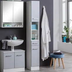 Held RiccaBadezimmer : Spiegelschrank, Waschbeckenunterschrank, Säulenschrank -
