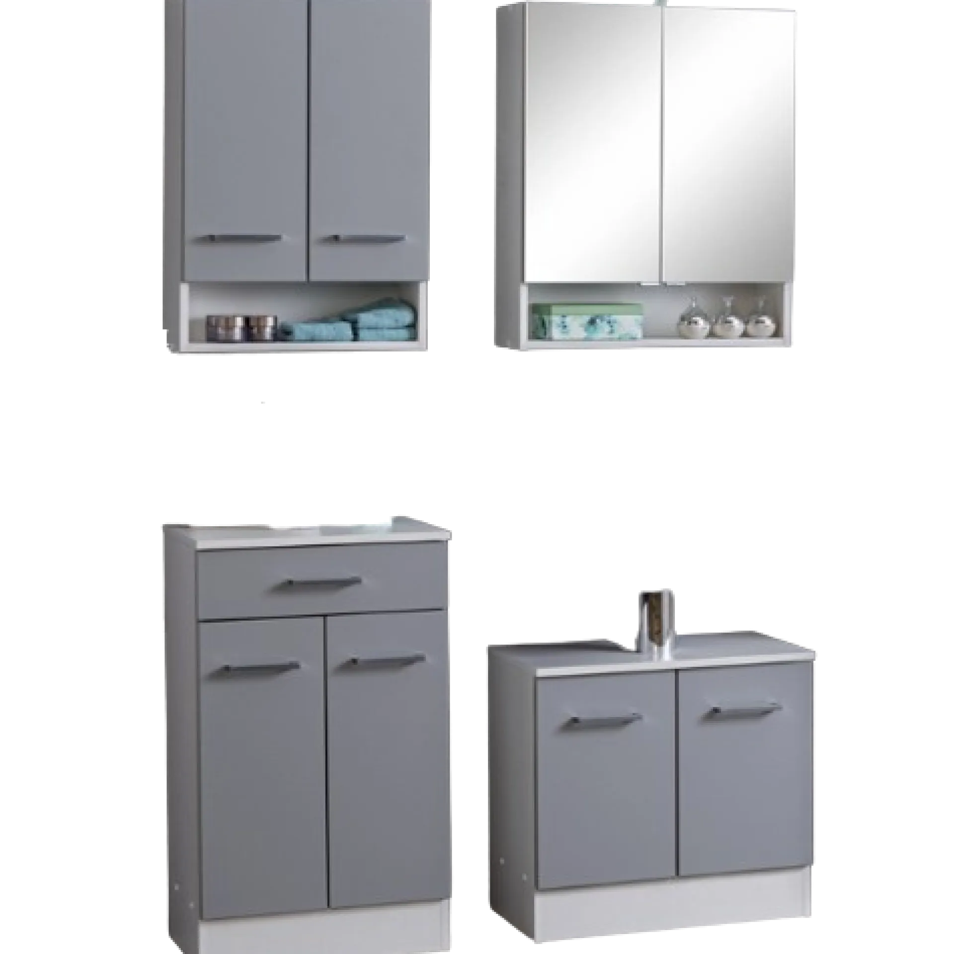 Held RiccaBadezimmer : Wandschrank, Badezimmerschrank, Spiegelschrank, Waschbeckenunterschrank -