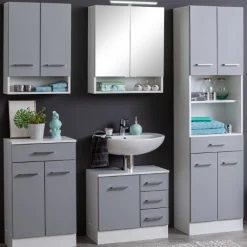 Held RiccaBadezimmer : Wandschrank, Badezimmerschrank, Spiegelschrank, Waschbeckenunterschrank, Säulenschrank -