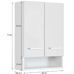 Held RiccaBadezimmer : Wandschrank, Badezimmerschrank, Spiegelschrank, Waschbeckenunterschrank, Säulenschrank -