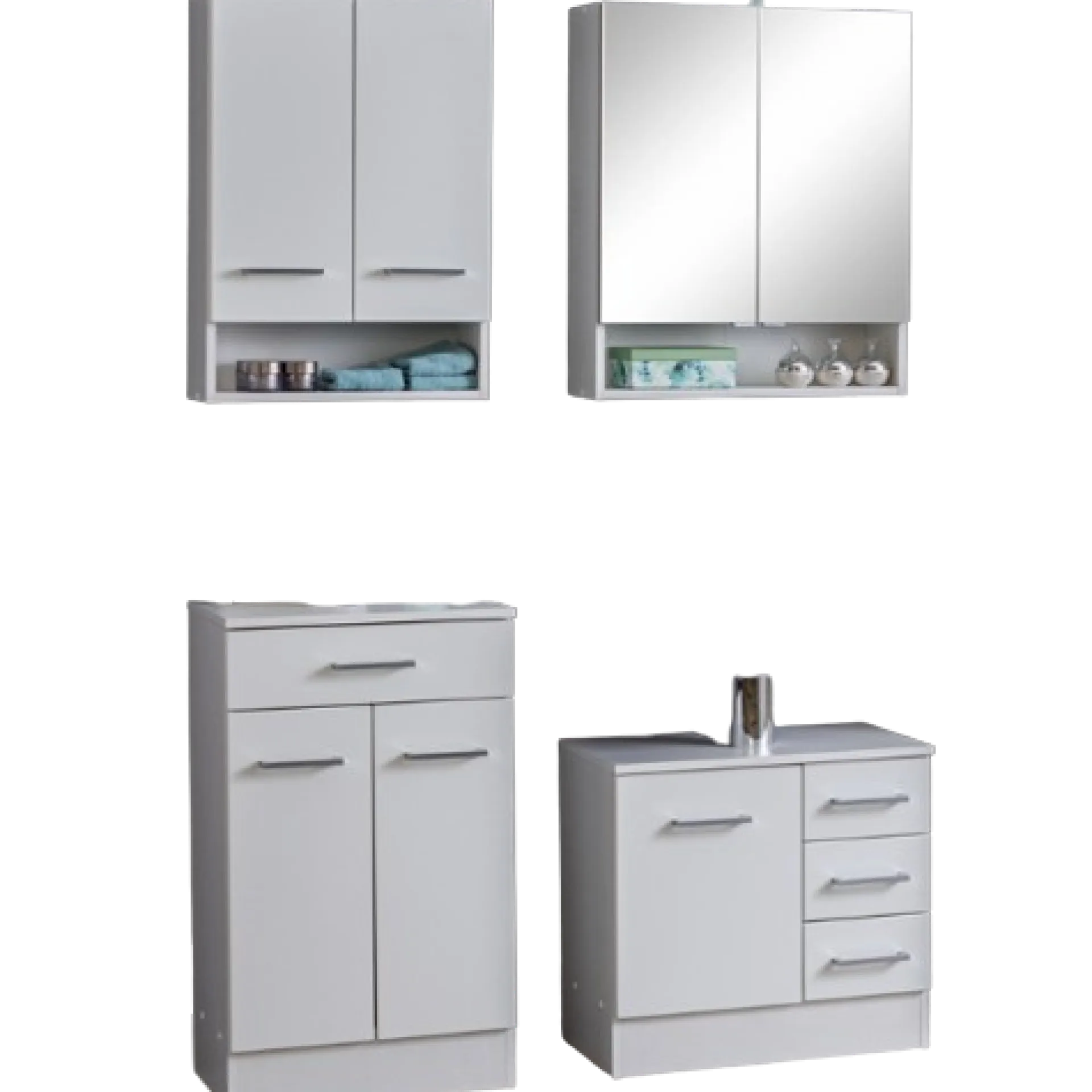 Held RiccaBadezimmer : Wandschrank, Badezimmerschrank, Spiegelschrank, Waschbeckenunterschrank -
