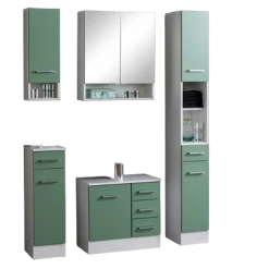 Held RiccaBadezimmer : Wandschrank, Badezimmerschrank, Spiegelschrank, Waschbeckenunterschrank, Säulenschrank -