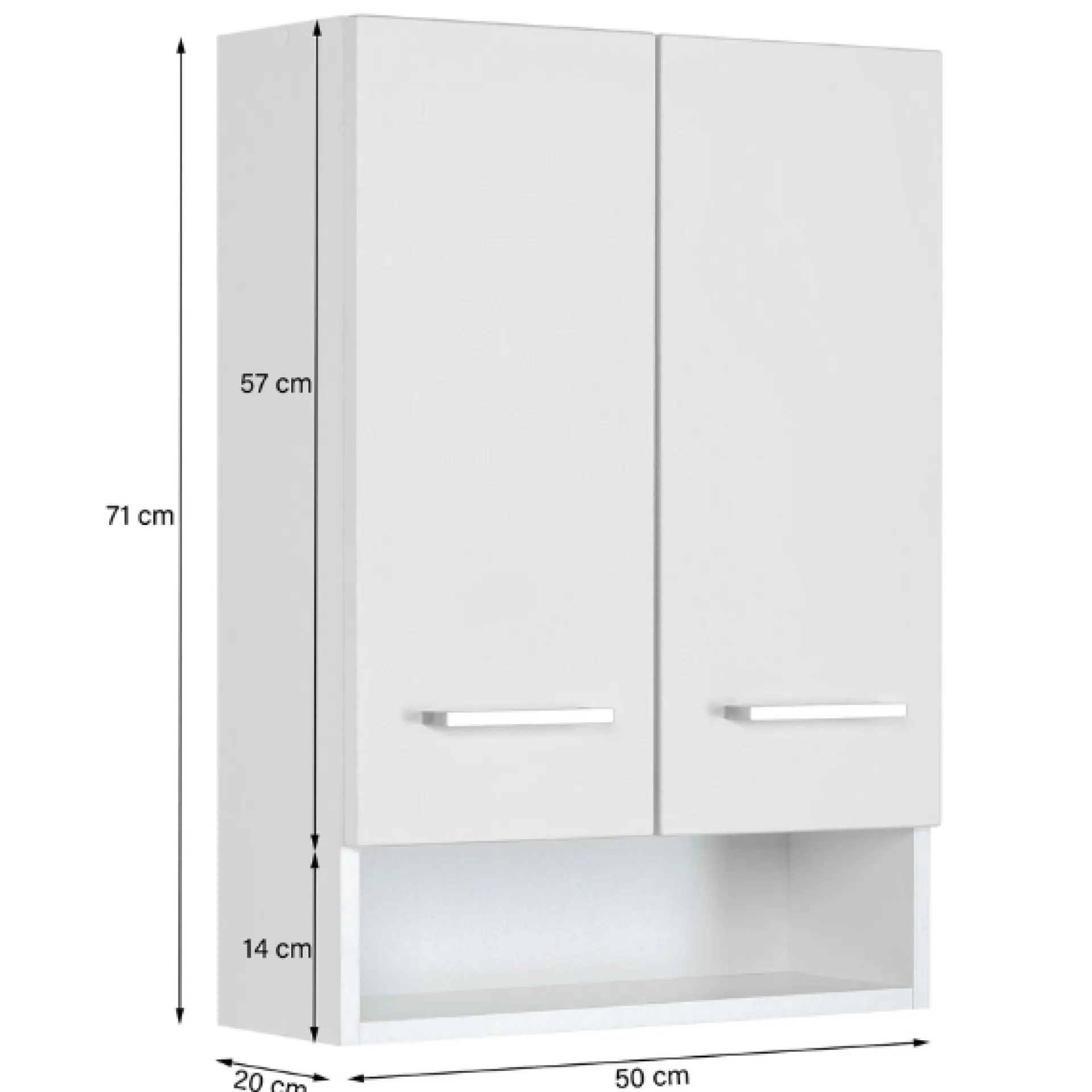 Held RiccaBadezimmer : Wandschrank, Badezimmerschrank, Spiegelschrank, Waschbeckenunterschrank -
