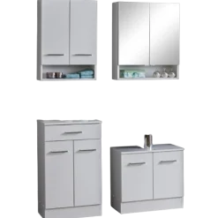 Held RiccaBadezimmer : Wandschrank, Badezimmerschrank, Spiegelschrank, Waschbeckenunterschrank -