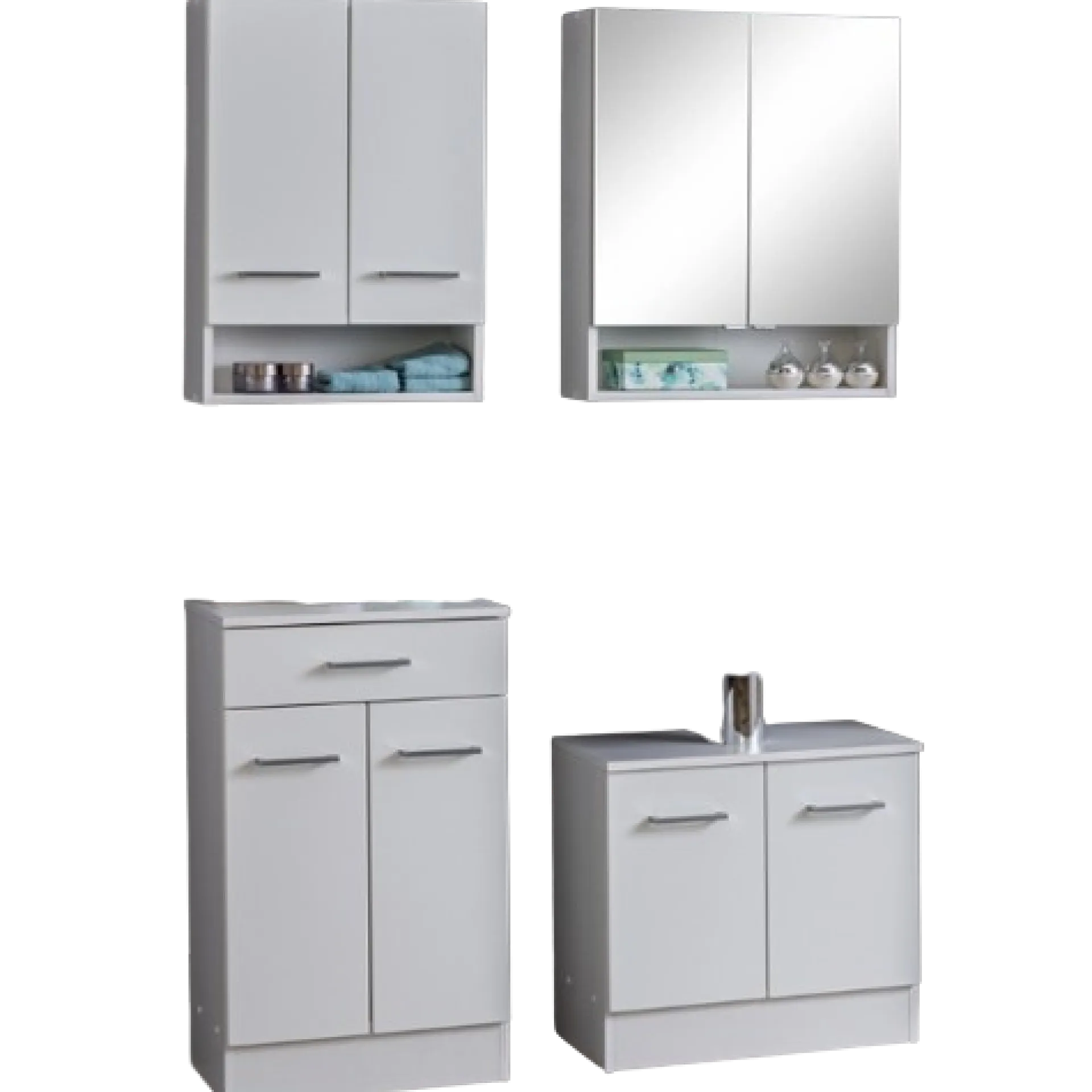 Held RiccaBadezimmer : Wandschrank, Badezimmerschrank, Spiegelschrank, Waschbeckenunterschrank -