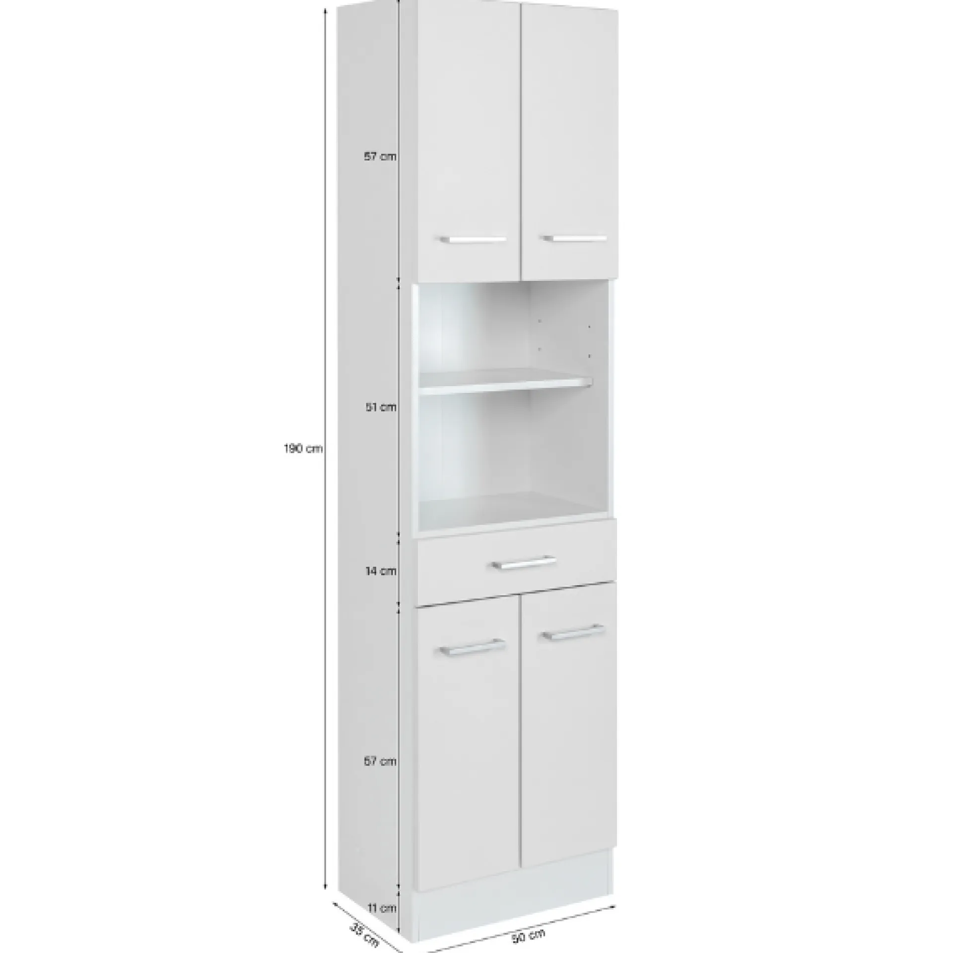 Held RiccaBadezimmer : Wandschrank, Badezimmerschrank, Spiegelschrank, Waschbeckenunterschrank, Säulenschrank -