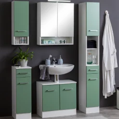 Held RiccaBadezimmer : Wandschrank, Badezimmerschrank, Spiegelschrank, Waschbeckenunterschrank, Säulenschrank -