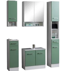 Held RiccaBadezimmer : Wandschrank, Badezimmerschrank, Spiegelschrank, Waschbeckenunterschrank, Säulenschrank -