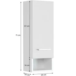 Held RiccaBadezimmer : Wandschrank, Badezimmerschrank, Spiegelschrank, Waschbeckenunterschrank, Säulenschrank -