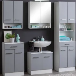 Held RiccaBadezimmer : Wandschrank, Badezimmerschrank, Spiegelschrank, Waschbeckenunterschrank, Säulenschrank -