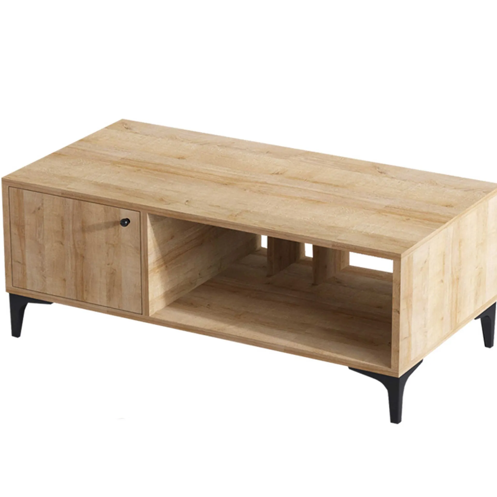 Emob Rigo Couchtisch | 100 % MELAMIN | Eiche