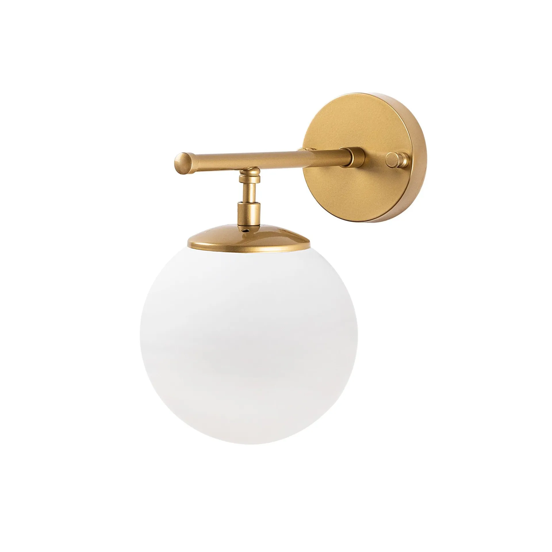 Emob Roe Wandleuchte | METALLGEHÄUSE | Glänzendes Gold