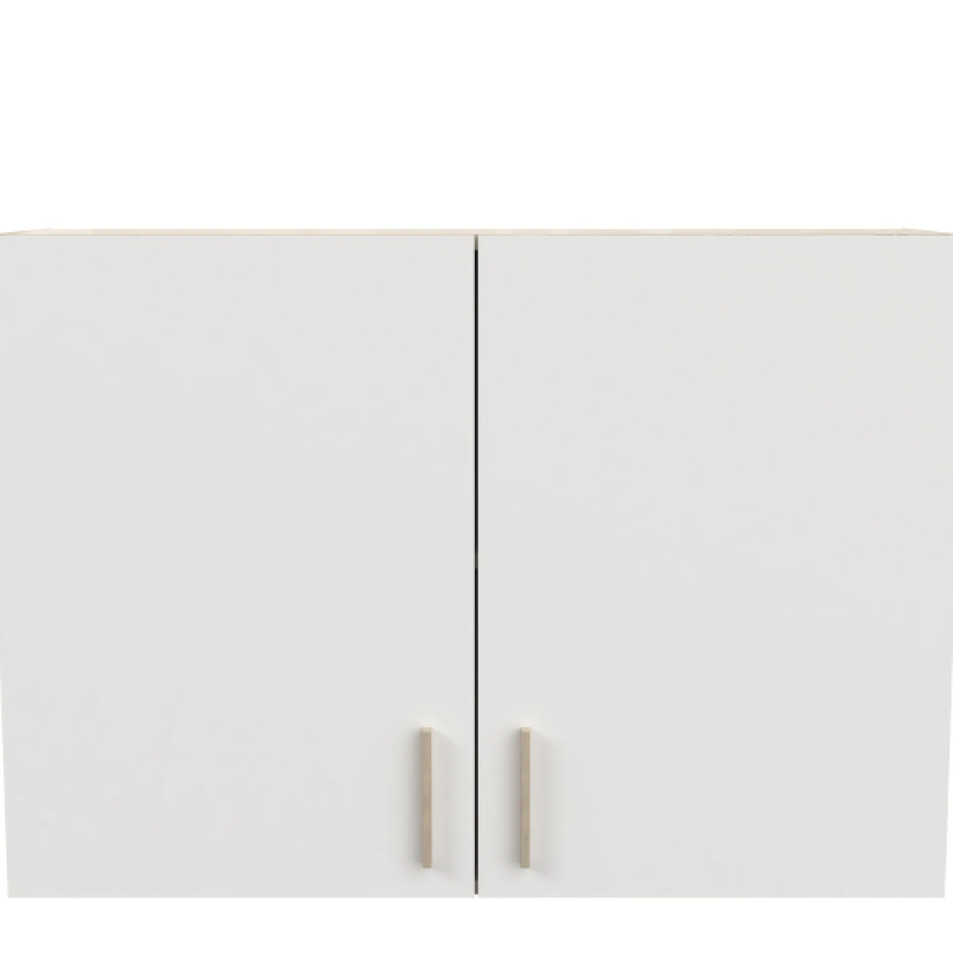 Romanie Hängeelement 100 cm 2 Flügeltüren und 1 Einlegeboden Kronberg Eiche/Mattweiß
