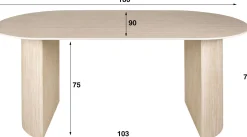 Emob Romano Arch Keramischer Esstisch 180 cm