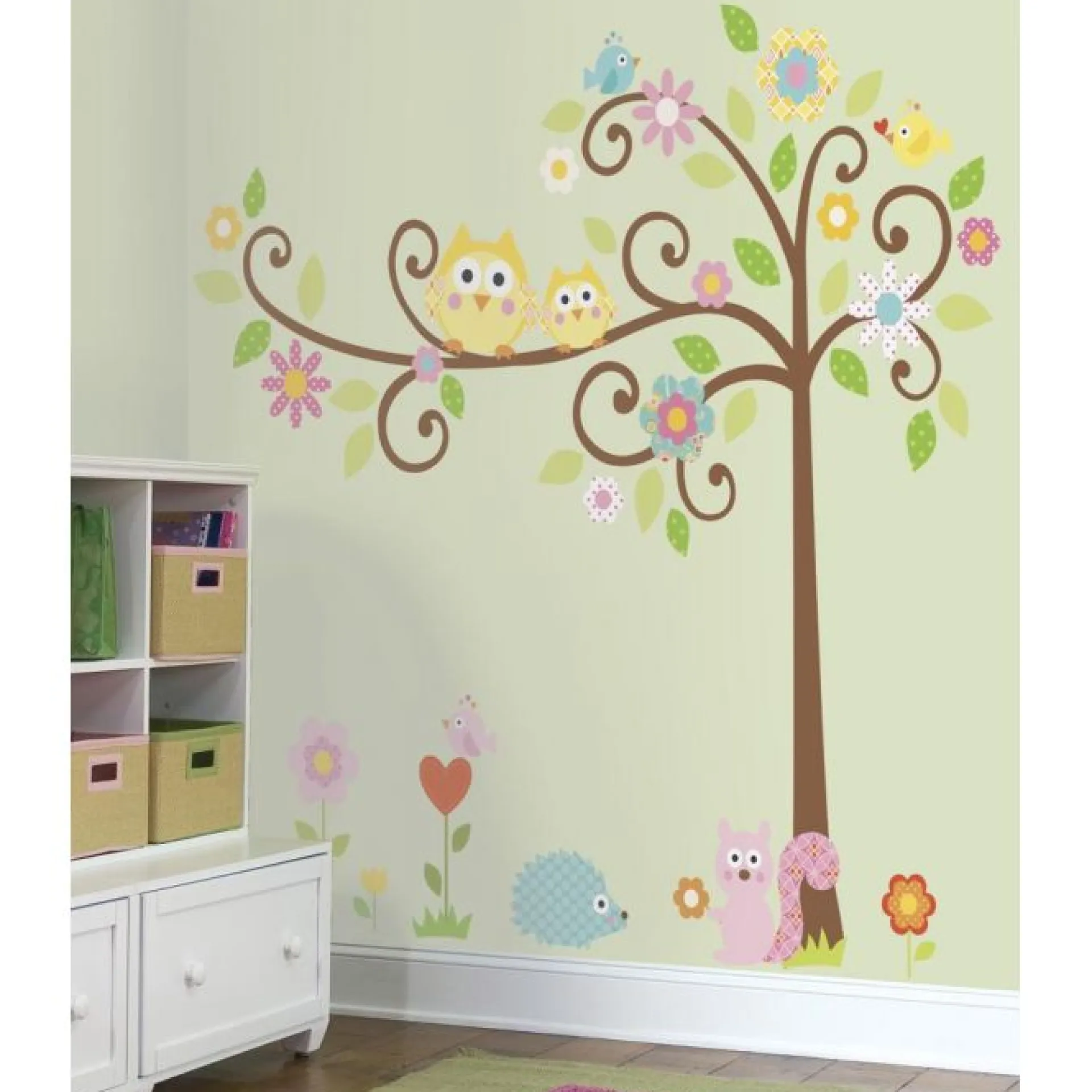 RoomMates Wandsticker - gelockter Baum