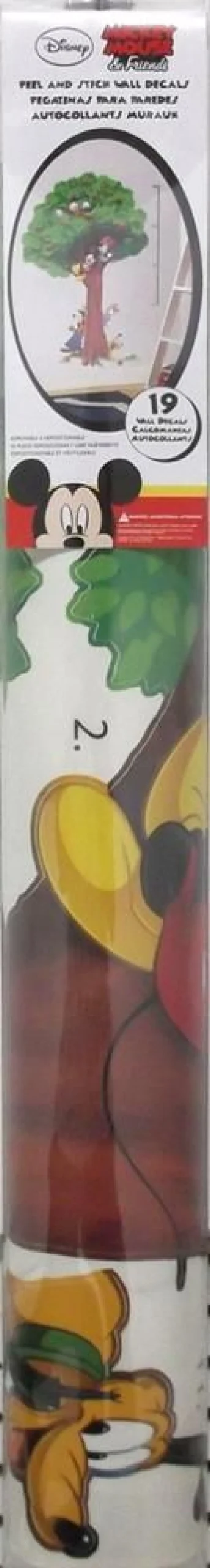 RoomMates Wandsticker - Mickey Mouse Metermaß