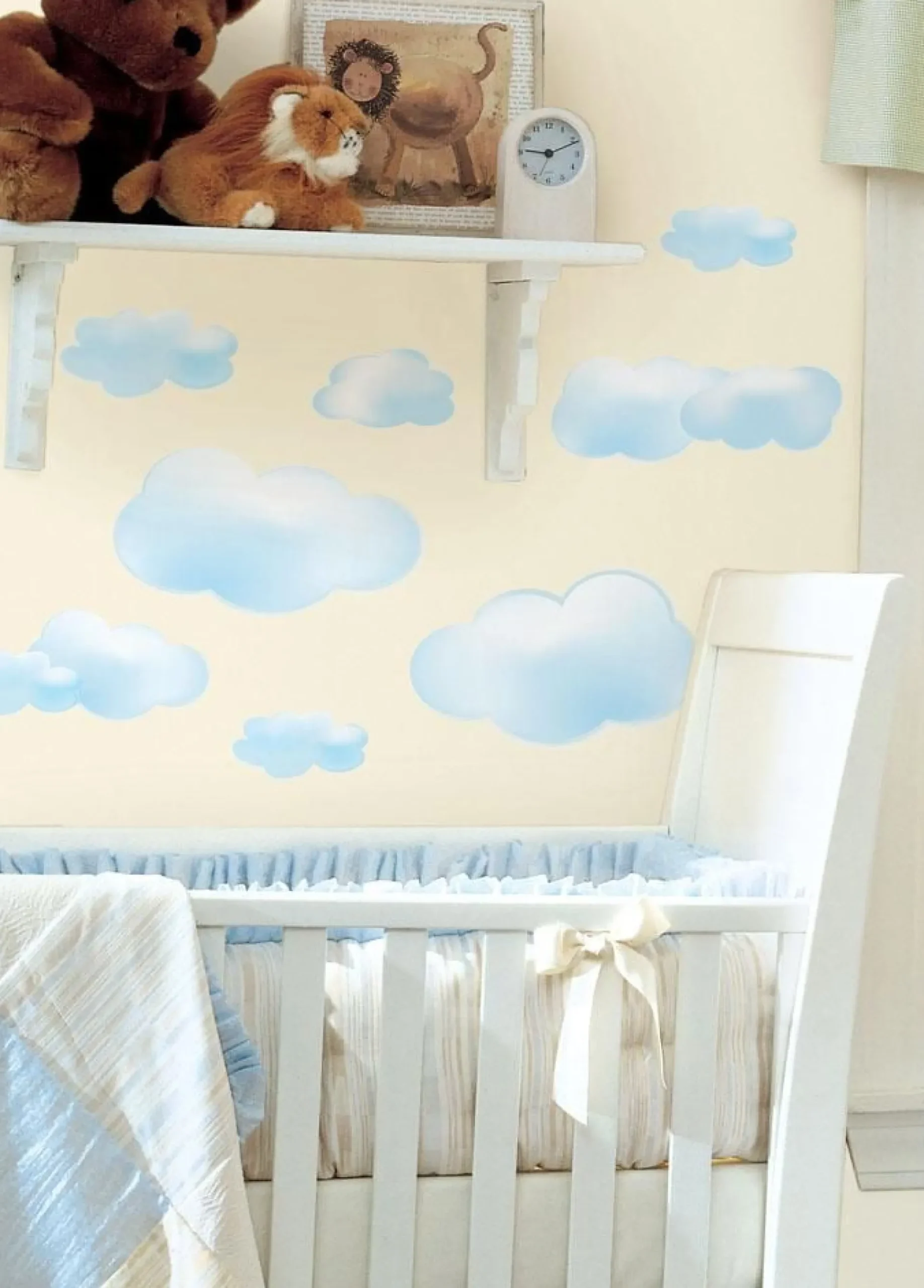 RoomMates Wandsticker - Wolken