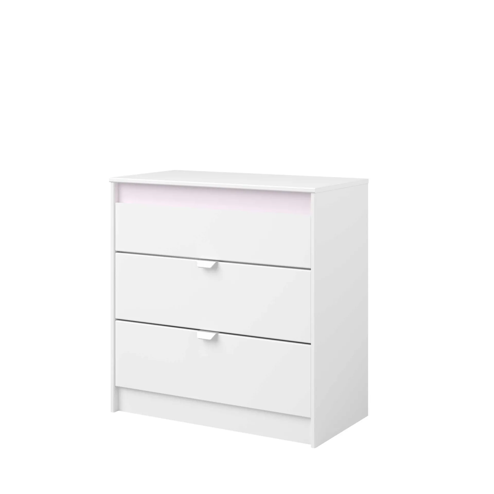 Kinder Parisot Rue-Schlafzimmer-Set | Halbhohe Schlafcouch und Kommode
