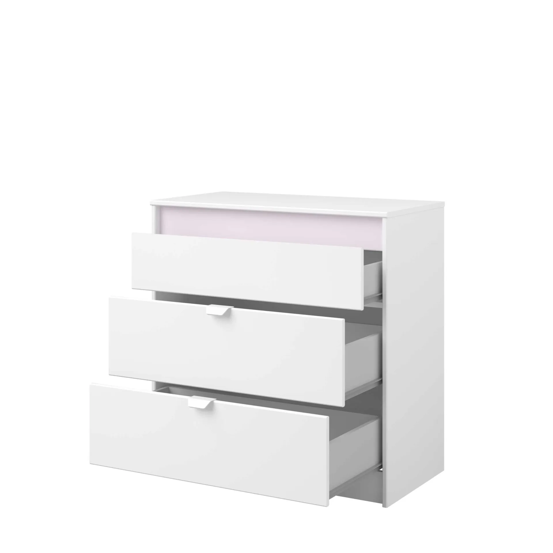 Kinder Parisot Rue-Schlafzimmer-Set | Halbhohe Schlafcouch und Kommode