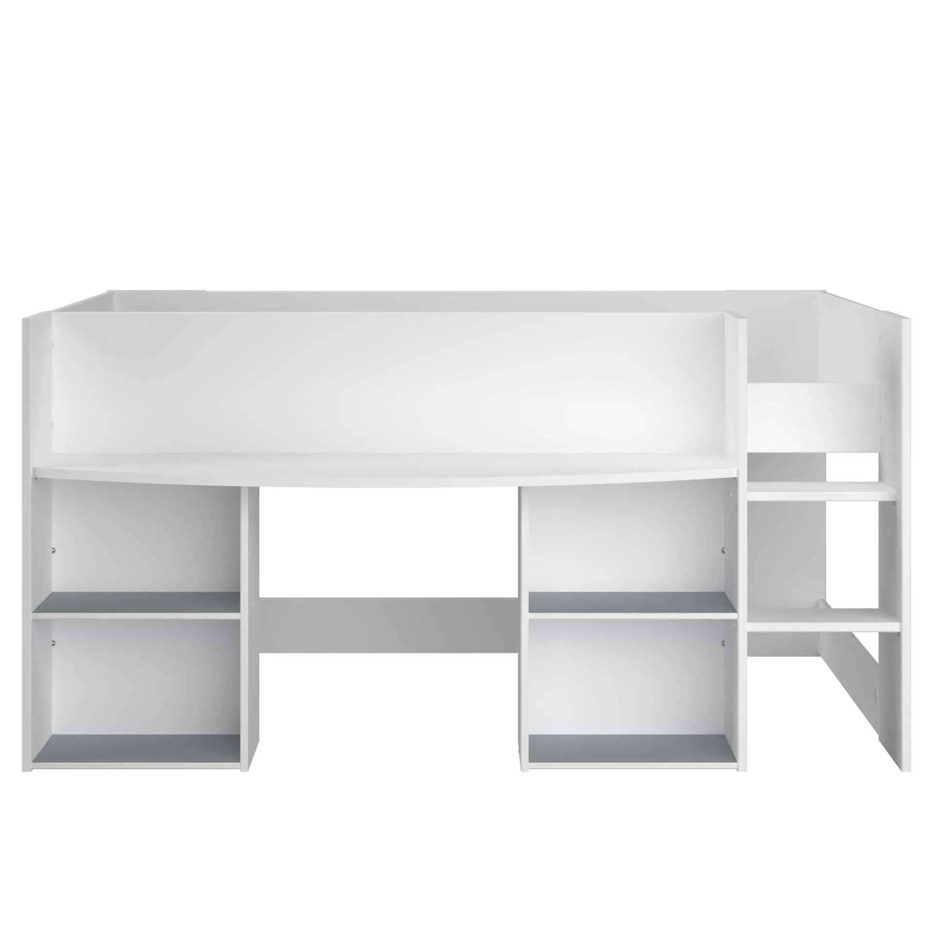Kinder Parisot Rue-Schlafzimmer-Set | Halbhohe Schlafcouch und Kommode