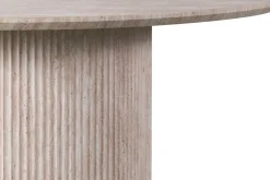 Rousseau Runder Esstisch Lagos - Ø120x76cm - Travertin