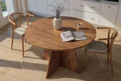 Emob Runder Esstisch Virella - Ø120x75cm - Atlantic Pine