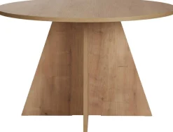 Emob Runder Esstisch Virella - Ø120x75cm - Eiche Dekor