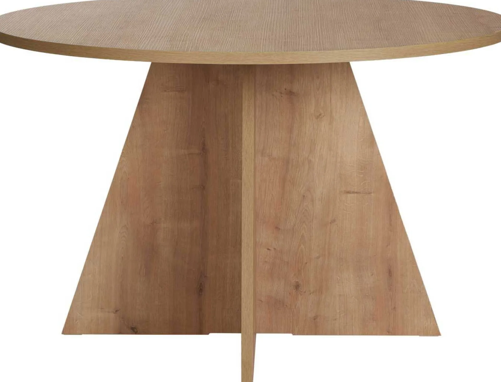 Emob Runder Esstisch Virella - Ø120x75cm - Eiche Dekor