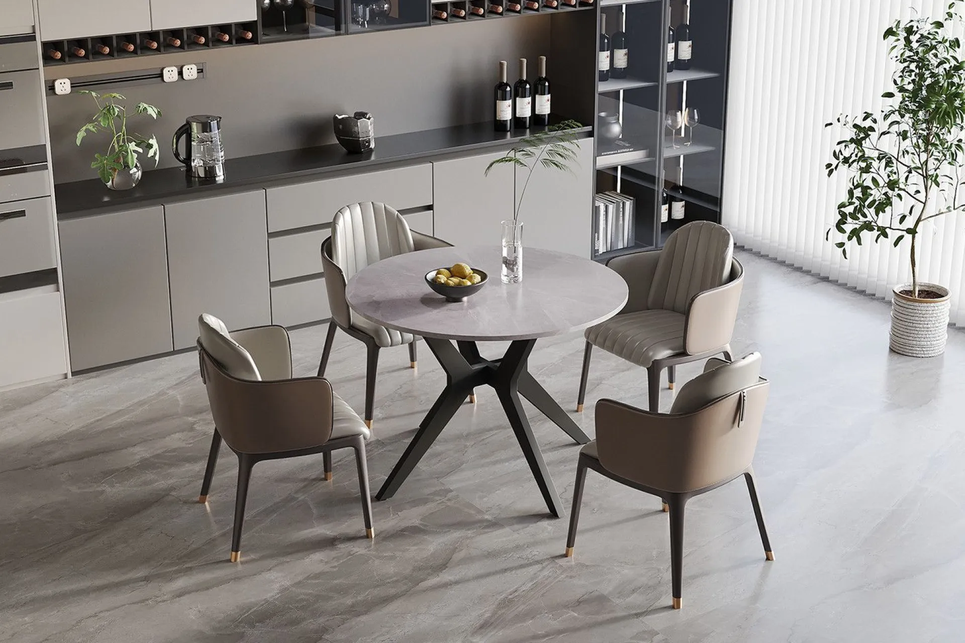 Rousseau Runder Tisch Apollo | Ø110 x 76 cm |