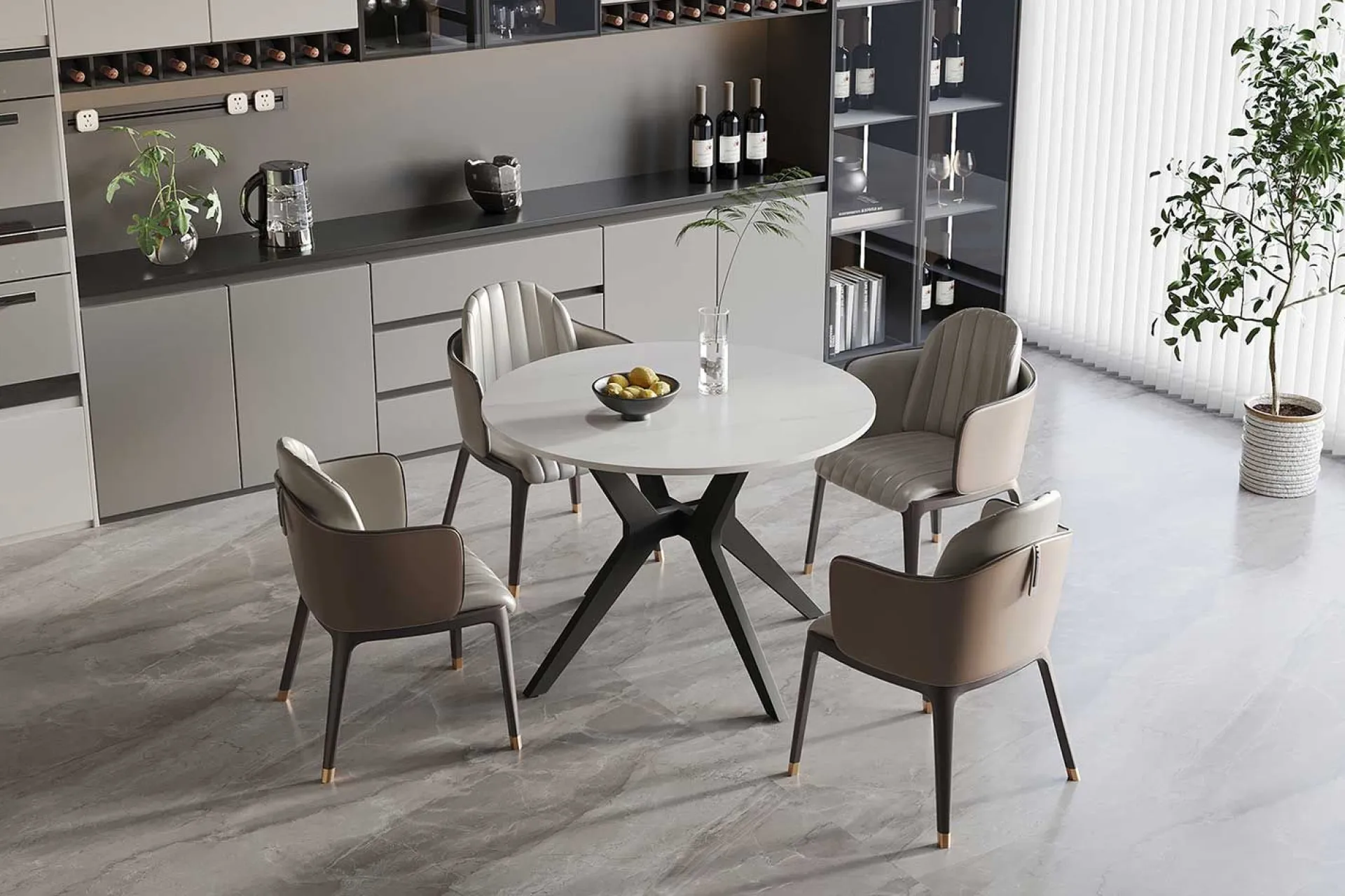 Rousseau Runder Tisch Apollo | Ø110 x 76 cm |