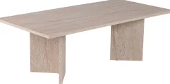 Emob Sabin Couchtisch | 100 % MELAMIN | Travertin