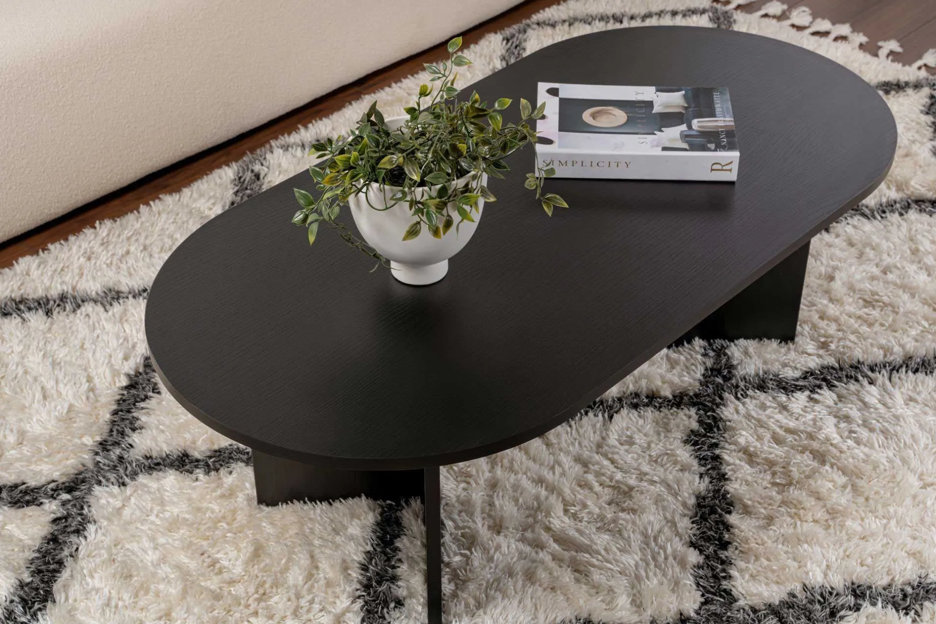 Emob Sable Couchtisch | 100% MELAMIN | Holz