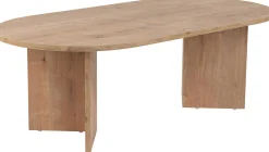 Emob Sable Couchtisch | 100 % MELAMIN | Saphir-Eiche