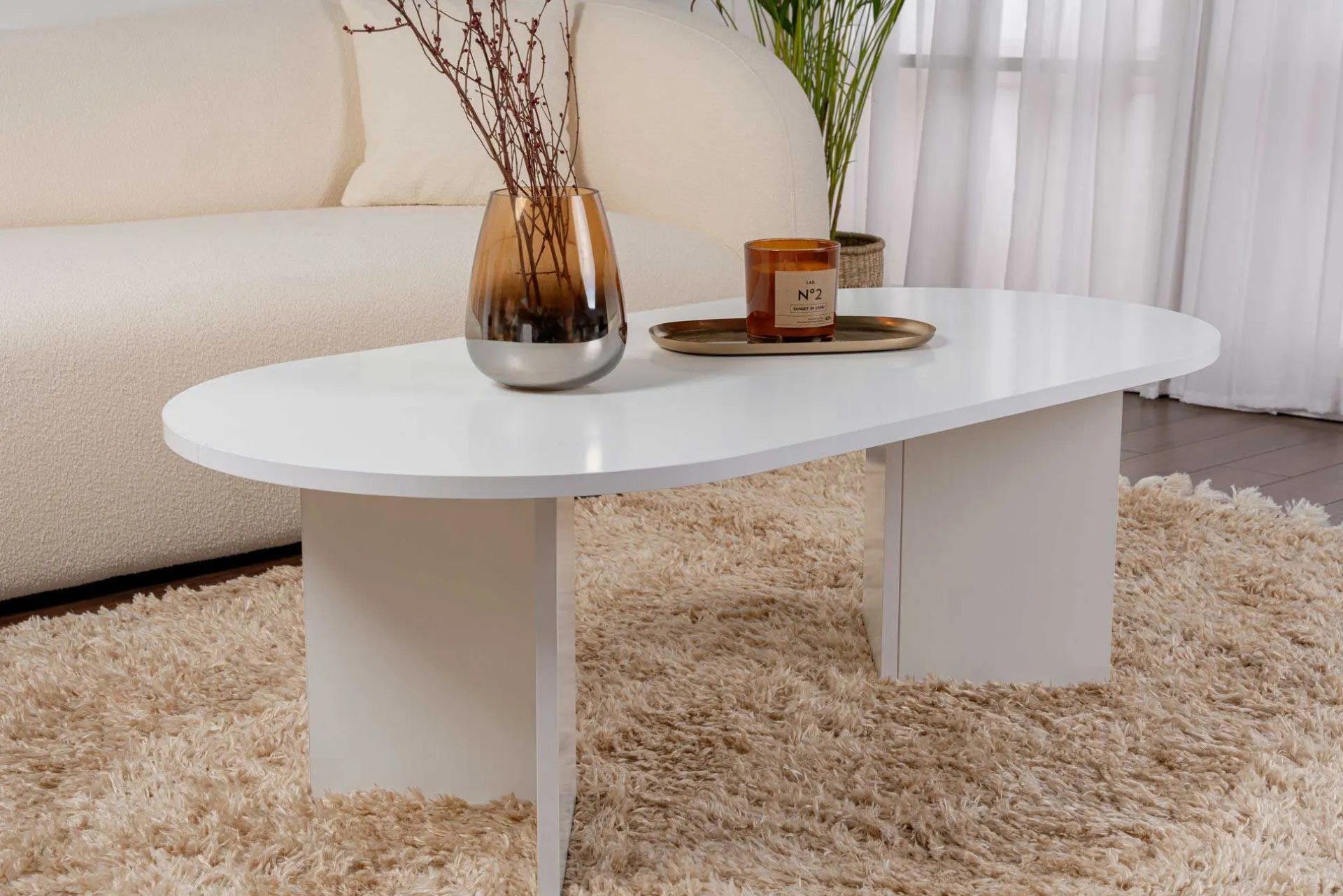 Emob Sable Couchtisch | 100 % MELAMIN |
