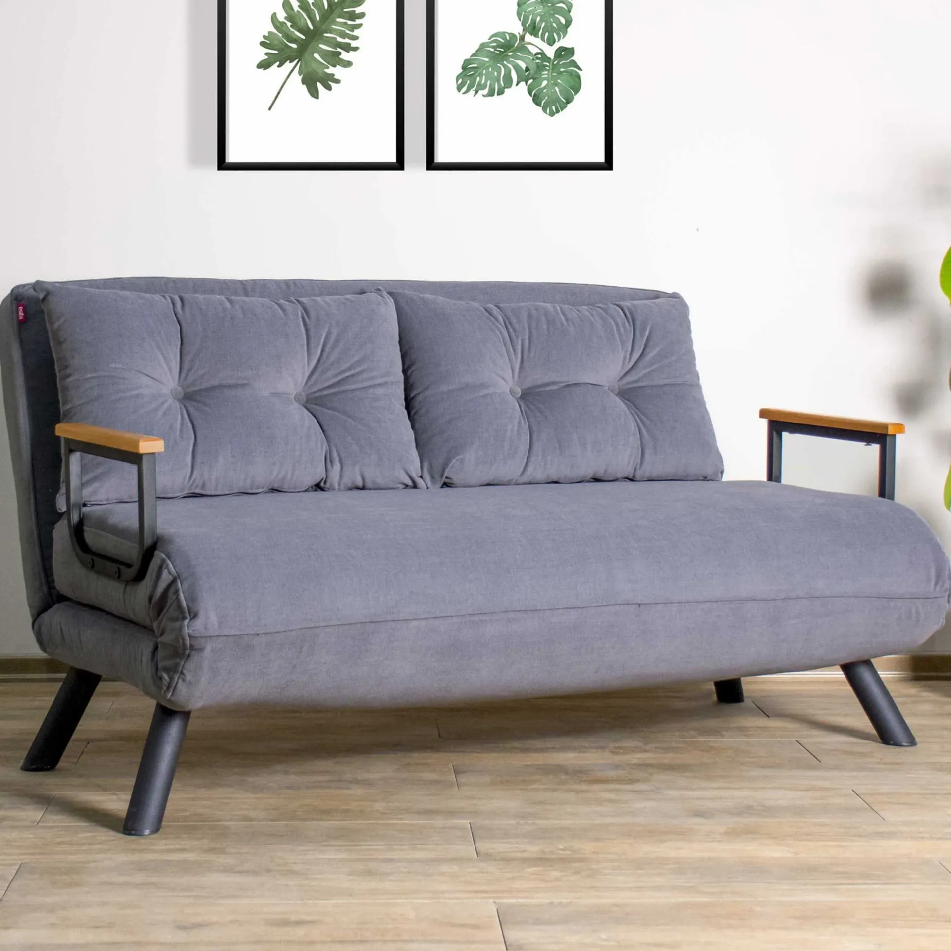 Emob Sando 2-Sitzer-Schlafsofa | Metallrahmen |