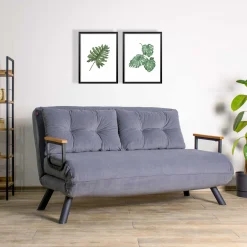 Emob Sando 2-Sitzer-Schlafsofa | Metallrahmen |
