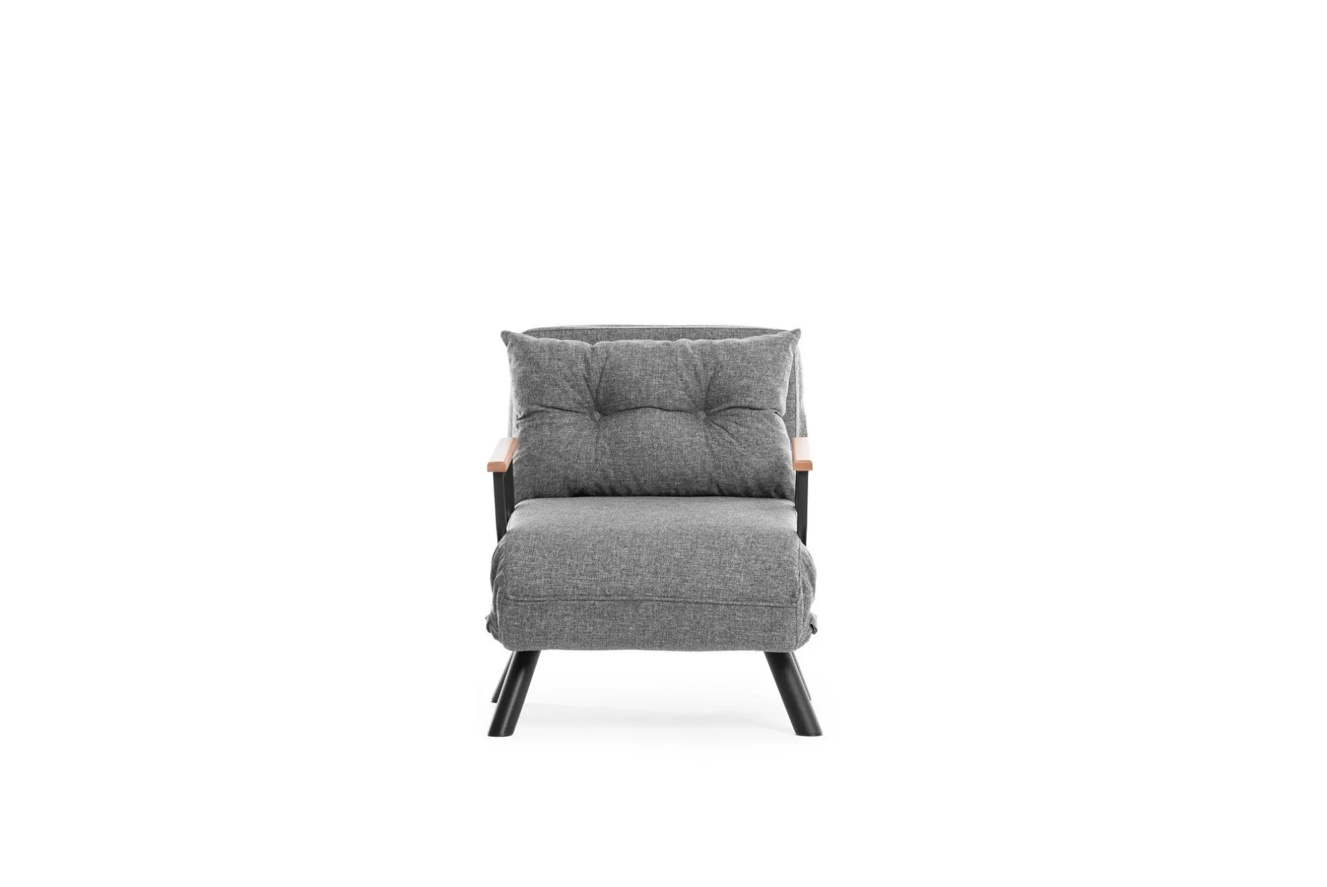 Emob Sando 1-Sitzer-Schlafsofa | Metallrahmen | Hell