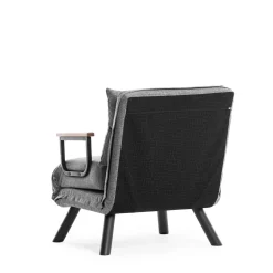 Emob Sando 1-Sitzer-Schlafsofa | Metallrahmen | Hell