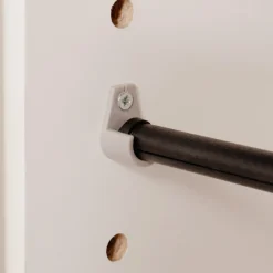 Satinweißer Schuhschrank