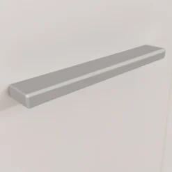 Satinweißer Schuhschrank