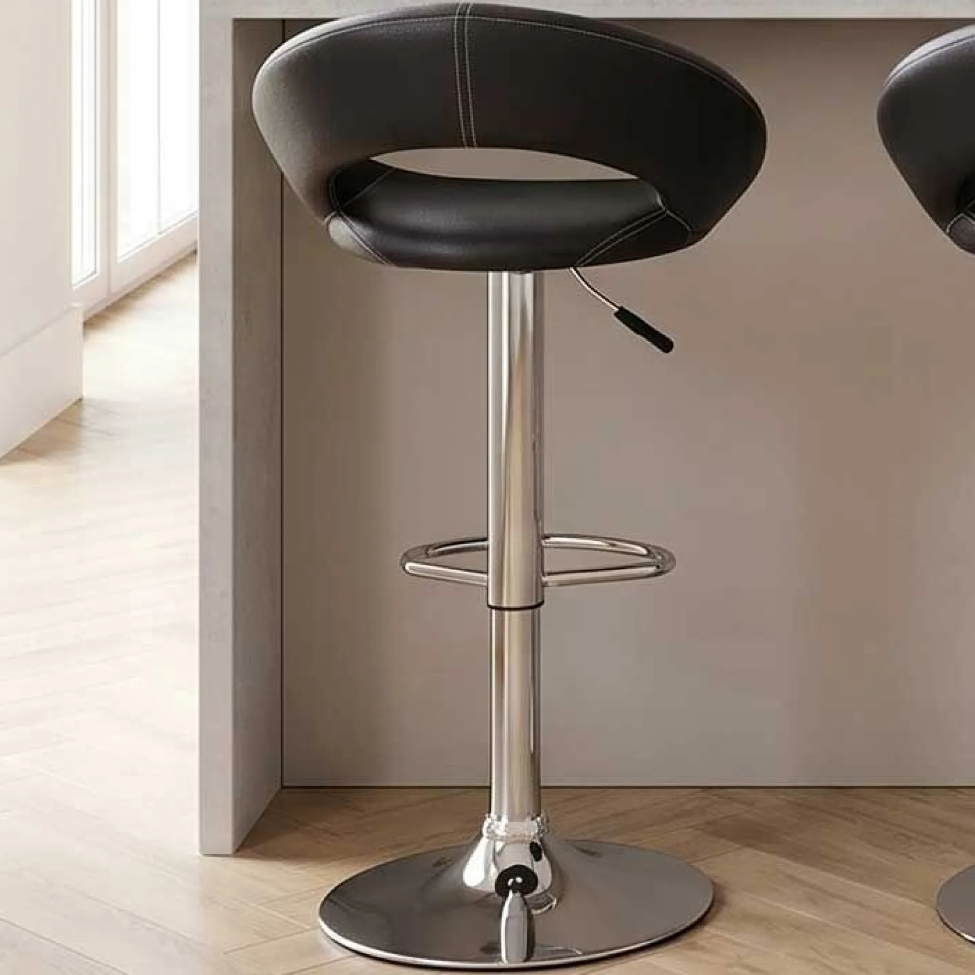 Rousseau Satz mit 2 Barhockern Berga -