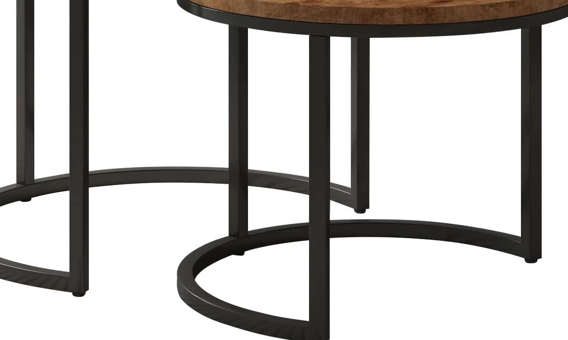 Rousseau Satz von 2 Couchtischen Gaja-Magnolienholz