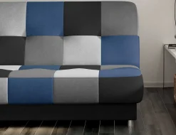 Emob Schlafsofa Massimo | 90 x 190 cm | Blau