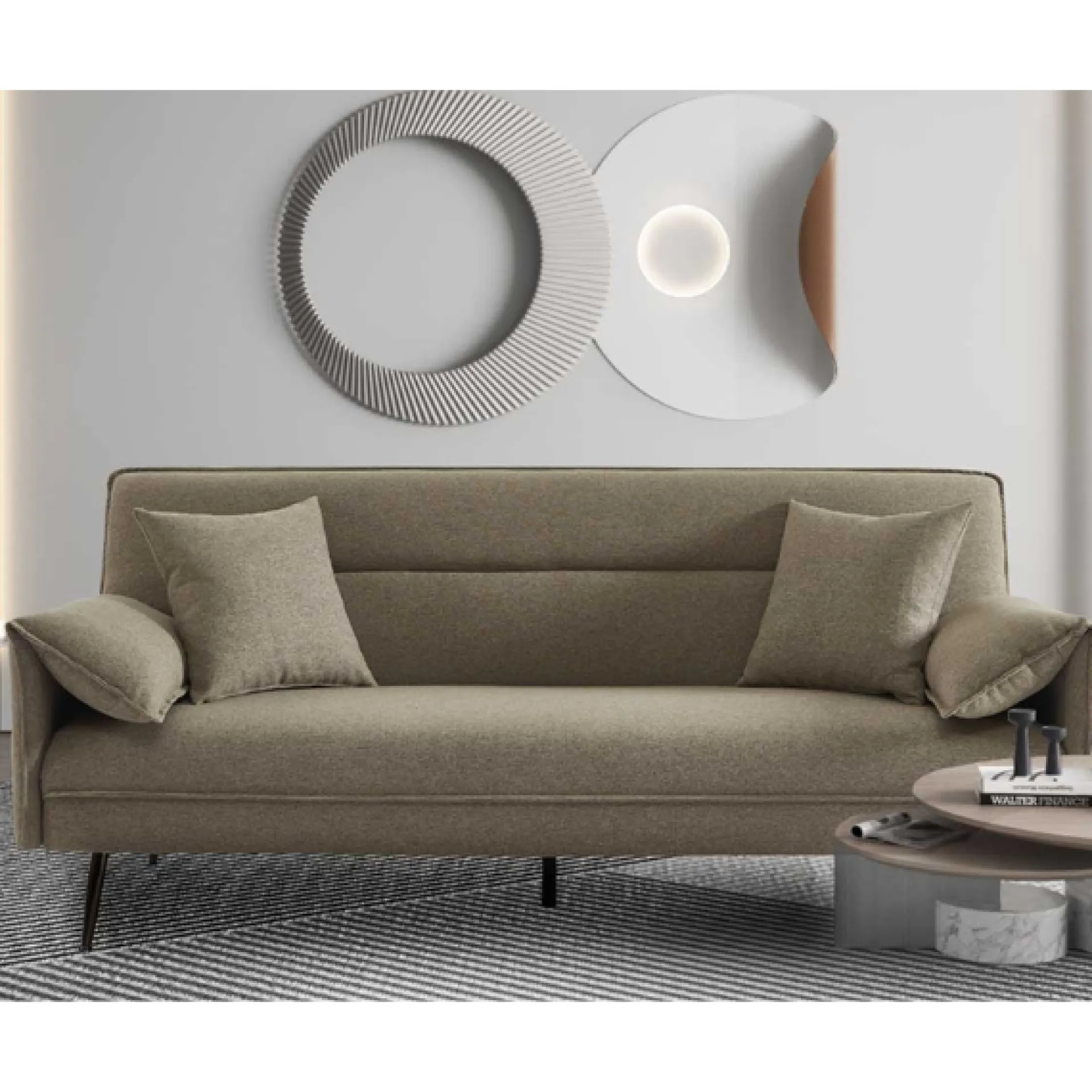 Rousseau Schlaf- und Sitzsofa Sivas | 199 x 89 x 95 cm |