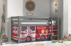 Schlafzelt Feuerwehrauto