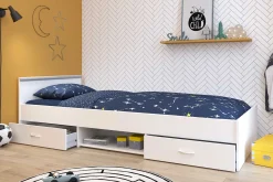 Kinder Parisot Schlafzimmerkombination Nashville | Einzelkinderbett, Nachttisch und Schreibtisch