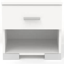 Schlafzimmerset Alma | Doppelbett, zwei Nachttische, Kleiderschrank